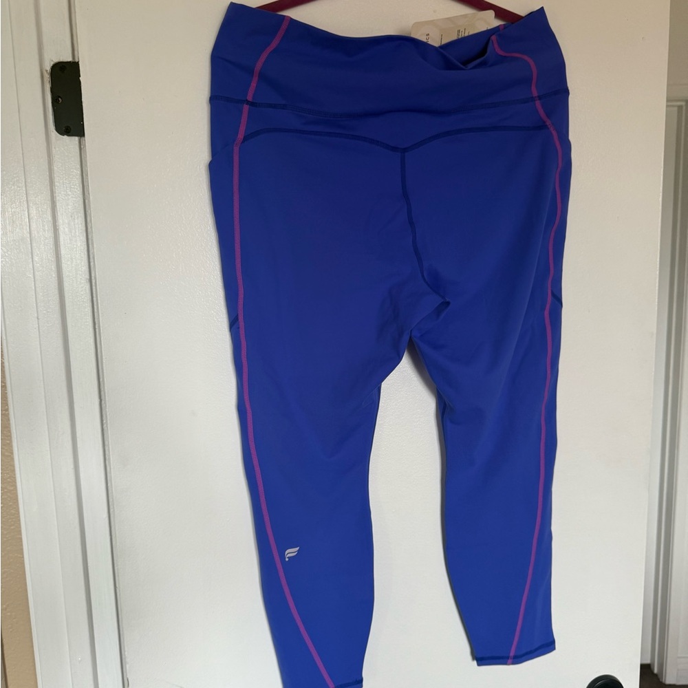 Blue and Pink Activewear Leggings - Picture 8 of 10